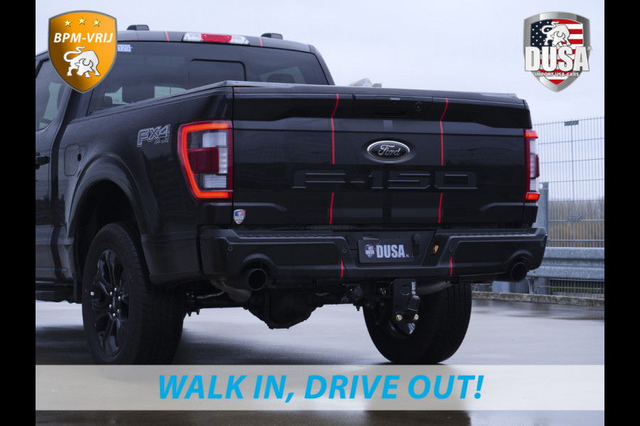 Ford USA F-150 5.0 V8 | Super Crew | Lariat FX4 | Black Edition | BPM-VRIJ 360 Camera | Pano | Black Edition | Getoonde accessoires zijn verkrijgbaar tegen meerprijs