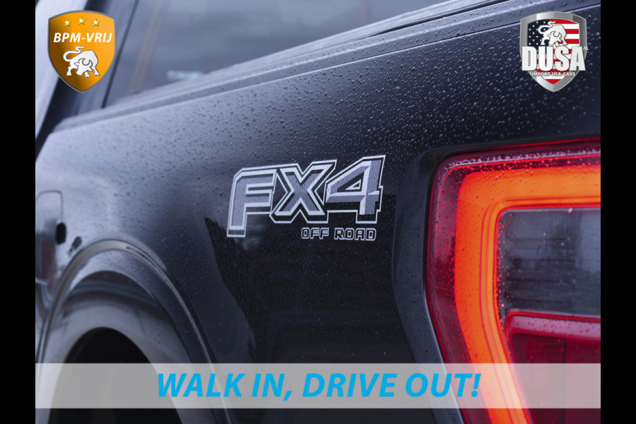 Ford USA F-150 5.0 V8 | Super Crew | Lariat FX4 | Black Edition | BPM-VRIJ 360 Camera | Pano | Black Edition | Getoonde accessoires zijn verkrijgbaar tegen meerprijs