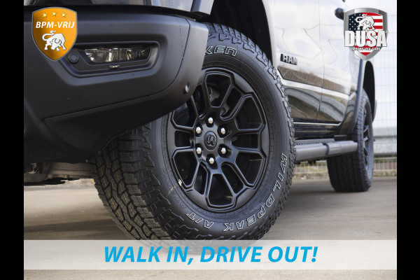 Dodge Ram | 1500 | Rebel | Premium | 4x4 | Crew Cab | 3.0L Twin-turbo I6 | BPM-VRIJ | 14,4 inch Touchscreen | Panorama | Harman Kardon | Getoonde accessoires zijn verkrijgbaar tegen meerprijs