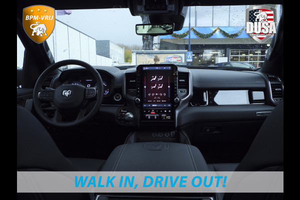 Dodge Ram | 1500 | Rebel | Premium | 4x4 | Crew Cab | 3.0L Twin-turbo I6 | BPM-VRIJ | 14,4 inch Touchscreen | Panorama | Harman Kardon | Getoonde accessoires zijn verkrijgbaar tegen meerprijs