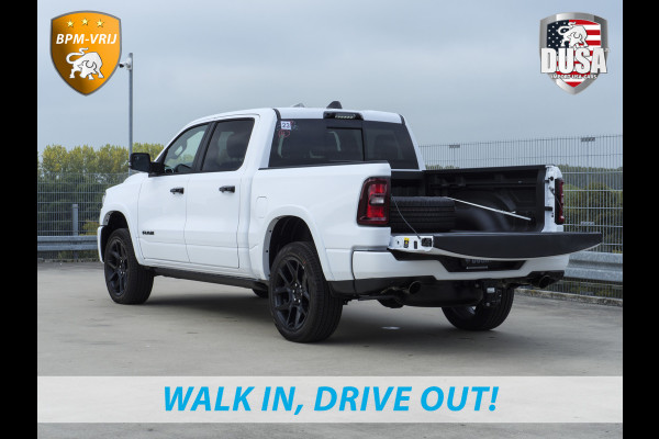 Dodge Ram 1500 | Laramie | Premium Night | 3.0L I6 Hurricane | Crew Cab | 4X4 | BPM VRIJ | Niveau regeling | Passenger Display | Getoonde accessoires zijn verkrijgbaar tegen meerprijs