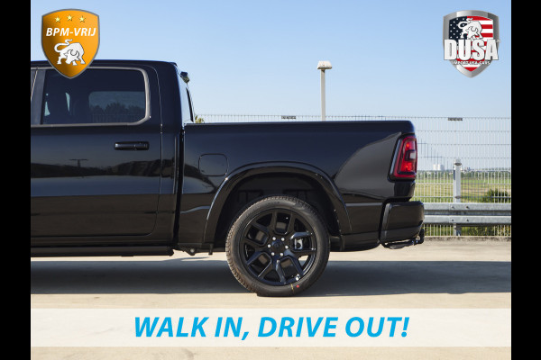 Dodge Ram 1500 | Laramie | Premium Night | 3.0L I6 Hurricane | Crew Cab | 4X4 | BPM VRIJ | Niveau regeling | 14,4-inch Touchscreen | LPG | Getoonde accessoires zijn verkrijgbaar tegen meerprijs