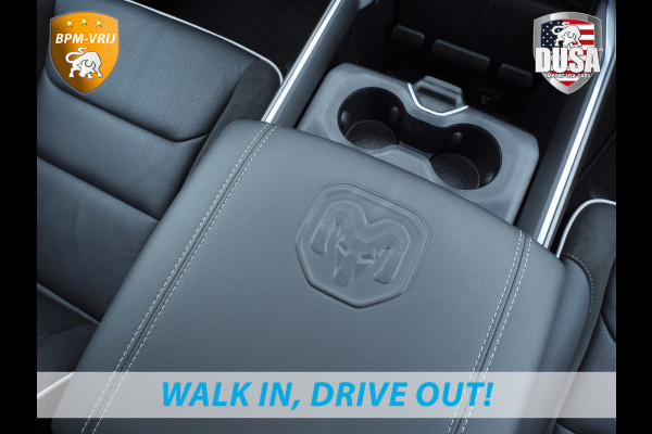 Dodge Ram 1500 | Laramie | Premium Night | 3.0L I6 Hurricane | Crew Cab | 4X4 | BPM VRIJ | Niveau regeling | 14,4-inch Touchscreen | LPG | Getoonde accessoires zijn verkrijgbaar tegen meerprijs