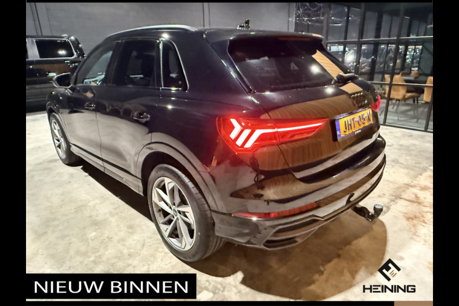 Audi Q3 45 TFSI e S edition Black edition. Trekhaak. Navi. 19 inch. Camera.