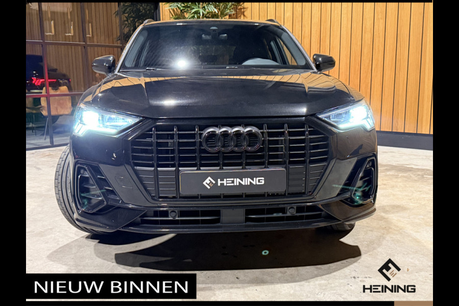 Audi Q3 45 TFSI e S edition Black edition. Trekhaak. Navi. 19 inch. Camera.