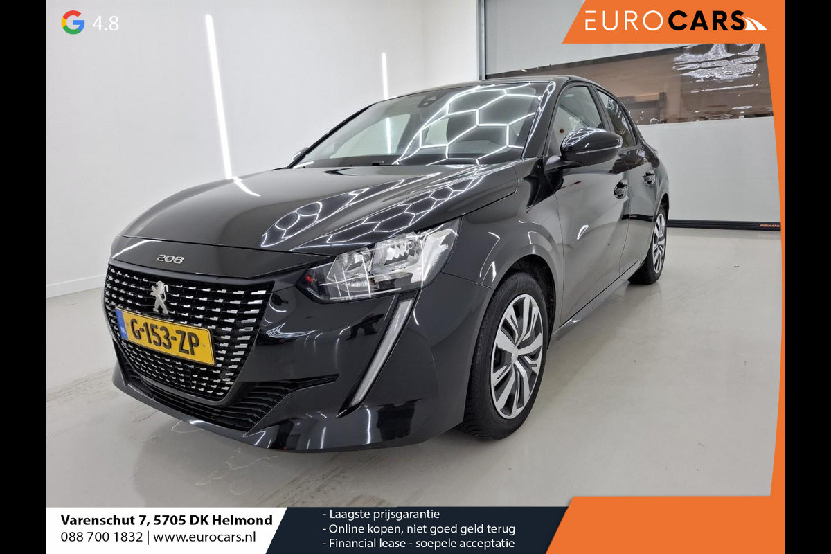 Peugeot 208 1.2 PureTech Blue Lease Active Airco Cruise Control Carplay Navigatie Parkeersensoren Achter