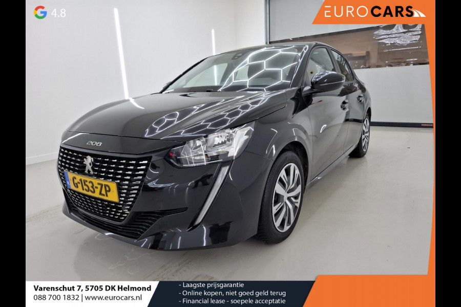 Peugeot 208 1.2 PureTech Blue Lease Active Airco Cruise Control Carplay Navigatie Parkeersensoren Achter