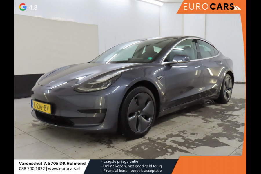 Tesla Model 3 Standard RWD Plus 60 kWh SOH 93% Airco ECC Navi PDC VA + Camera Adaptive Cruise Leder Panoramadak