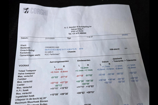 Mercedes-Benz A-Klasse 180 Business Solution AMG Night Upgrade / TECHNISCH HELEMAAL IN ORDE , OPTISCH MET ENKELE GEBRUIKERSSPOREN.