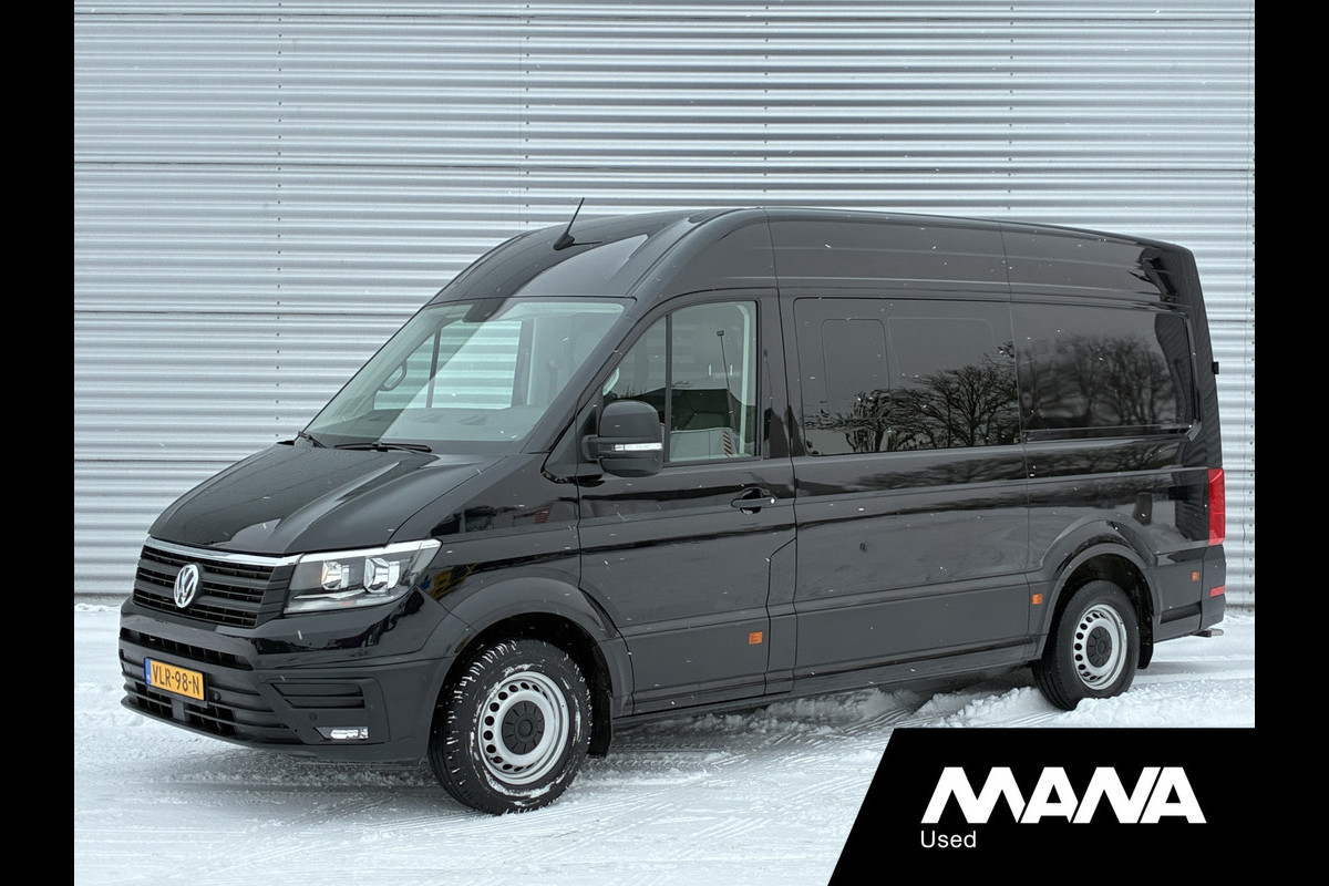 Volkswagen Crafter 35 2.0 TDI L3H3 Automaat Trekhaak 2x Treeplank Camera Cruise Standkachel Elektrische schuifdeur