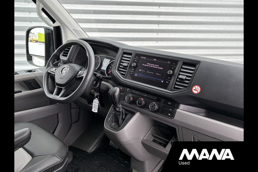 Volkswagen Crafter 35 2.0 TDI L3H3 Automaat Trekhaak 2x Treeplank Camera Cruise Standkachel Elektrische schuifdeur