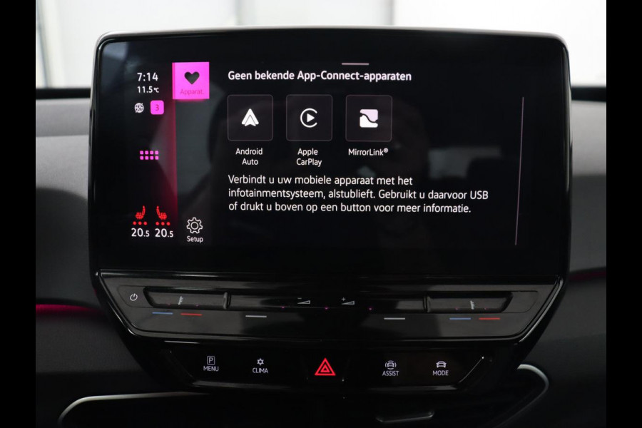 Volkswagen ID.3 First 58 kWh | Stoel & stuurverwarming | Adaptive cruise | Camera | Carplay | Navigatie | Full LED | Parkeerhulp | 18" lichtmetalen velgen