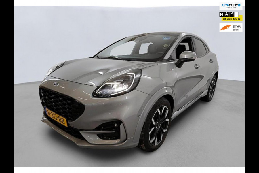 Ford Puma 1.0 EcoBoost AUTOMAAT Hybrid ST-Line X, panoramadak, camera, afn. trekhaak, 1 e eigenaar, NL auto met nap