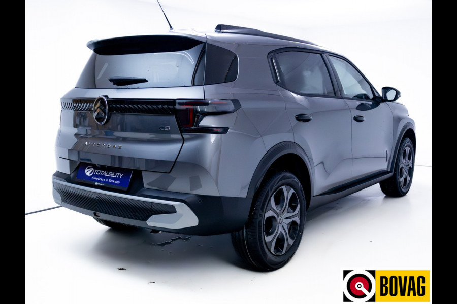 Citroën C3 Aircross 1.2 Hybrid 145pk Plus | Apple Carplay / Android auto | Camera | Led | Extra getint glas achter, Dab, Cruise, Regensensor