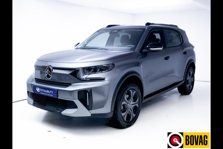 Citroën C3 Aircross 1.2 Hybrid 145pk Plus | Apple Carplay / Android auto | Camera | Led | Extra getint glas achter, Dab, Cruise, Regensensor