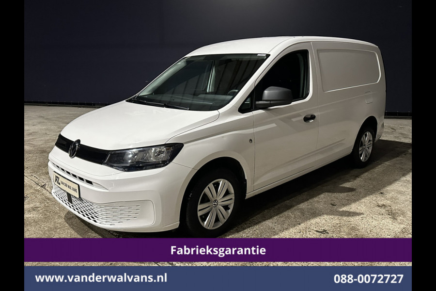 Volkswagen Caddy Cargo Maxi 2.0 TDI 102pk L2H1 Fabrieksgarantie Euro6 Airco | Camera | Apple Carplay | Bumper in de kleur Android Auto, Zijdeur, 1500kg trekvermogen