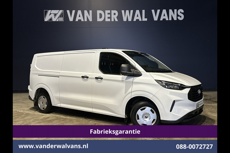 Ford Transit Custom 2.0 TDCI 136pk L2H1 Fabrieksgarantie Euro6 Airco | Camera | Apple Carplay | LED | Cruisecontrol Android Autto, Verwarmde voorruit, Parkeersensoren, Bijrijdersbank