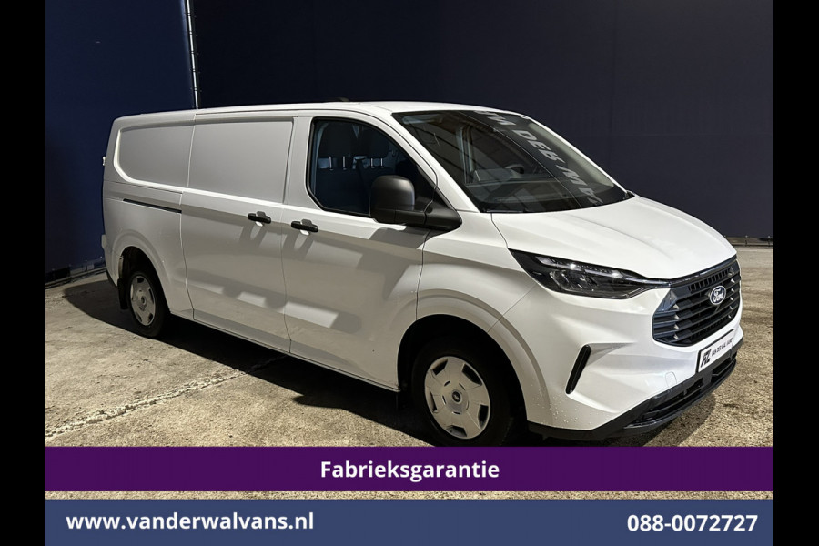 Ford Transit Custom 2.0 TDCI 136pk L2H1 Fabrieksgarantie Euro6 Airco | Camera | Apple Carplay | LED | Cruisecontrol Android Autto, Verwarmde voorruit, Parkeersensoren, Bijrijdersbank