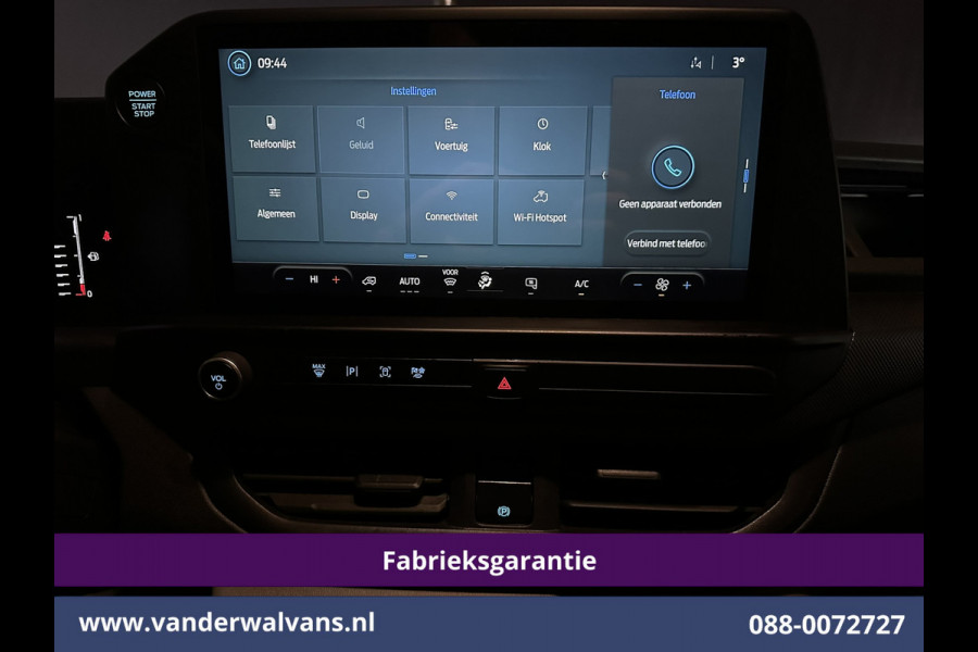 Ford Transit Custom 2.0 TDCI 136pk L2H1 Fabrieksgarantie Euro6 Airco | Camera | Apple Carplay | LED | Cruisecontrol Android Autto, Verwarmde voorruit, Parkeersensoren, Bijrijdersbank