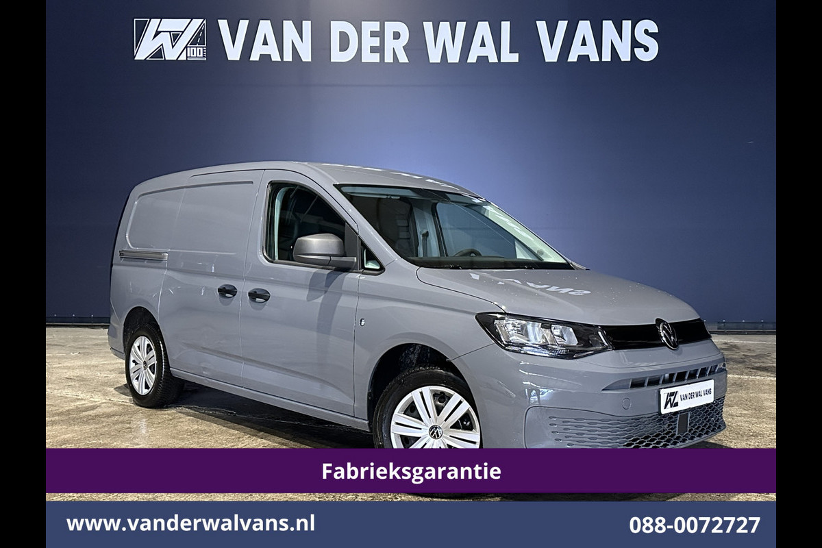 Volkswagen Caddy Cargo Maxi 2.0 TDI L2H1 Fabrieksgarantie Euro6 Airco | Camera | Apple Carplay | Bumper in de kleur Android Auto, Zijdeur