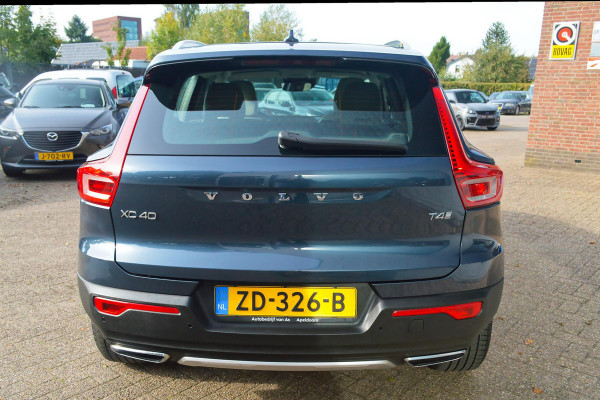 Volvo XC40 2.0 T4 Inscription | Wegklapbare trekhaak | Denim Blue + Beige leder | Stoelverwarming