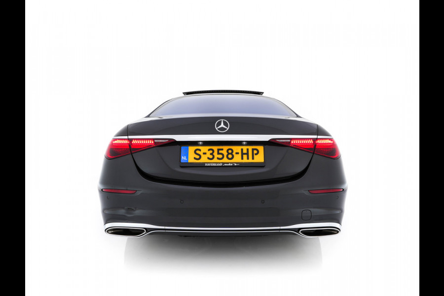 Mercedes-Benz S-Klasse 580 e 4MATIC Lang [ Plug-In ] (INCL-BTW) Aut. *PANO | NAVI-FULLMAP | DISTRONIC | BURMESTER-AUDIO | TOP-VIEW | KEYLESS | FULL-LED | DIGITAL-COCKPIT | AMBIENT-LIGHT | HEATED/VENTILATED-SEATS |...*