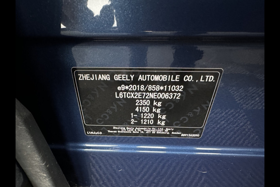 Lynk & Co 01 1.5 (Plug-In) (INCL-BTW) Aut. *PANO | FULL-LED | ADAPTIVE-CRUISE | MICROFIBRE | BLIND-SPOT | MEMORY-PACK | DIGI-COCKPIT | HEATED-SPORTSEATS | TOPVIEW | KEYLESS | DAB+ | NAVI-FULLMAP |  ECC | AMBIENT-LIGHT