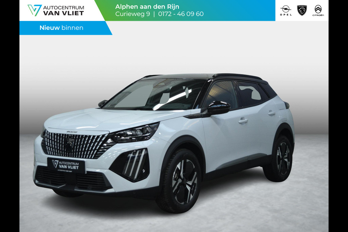 Peugeot 2008 1.2 Hybrid 145 GT | camera + sensoren V+A | 8 jaar garantie | adaptieve cruise control | stoelverwarming met massagefunctie