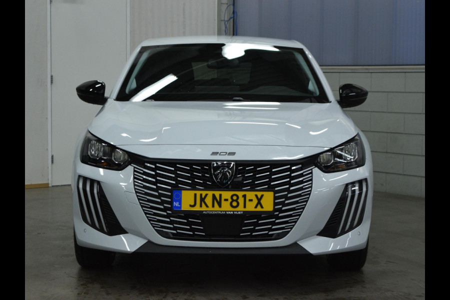 Peugeot 208 1.2 Hybrid 110 e-DCS6 Allure Private lease actie: € 376,- p/m o.b.v 48 mnd en 5.000 km per jaar  ACHTERUITRIJCAMERA MET SENSOREN | NAVIGATIE & CARPLAY | E.C.C. |