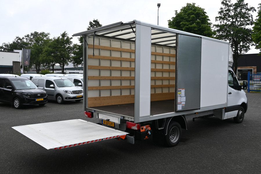 Mercedes-Benz Sprinter 515 CDI L3 Bakwagen met laadklep MBUX, Laadbak met Dhollandia klep en zijdeur