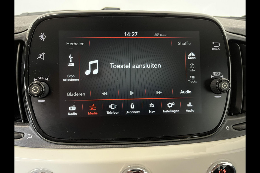 Fiat 500C 0.9 TwinAir Turbo Lounge Navigatie Airco