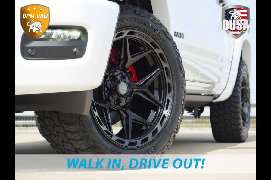 Dodge Ram | 1500 | Limited | Night | 3.0L Twin-Turbo I6 | High Output | | Passenger Display | 14,4 Touch Screen | Harman Kardon | RAMBOX Getoonde accessoires zijn verkrijgbaar tegen meerprijs