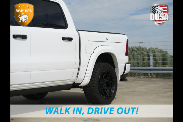 Dodge Ram | 1500 | Limited | Night | 3.0L Twin-Turbo I6 | High Output | | Passenger Display | 14,4 Touch Screen | Harman Kardon | RAMBOX Getoonde accessoires zijn verkrijgbaar tegen meerprijs