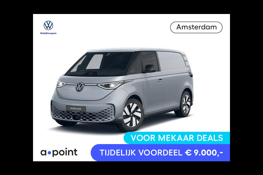 Volkswagen ID. Buzz Cargo Bulli edition 79 kWh Bulli Edition   | Camera | Achterdeuren | App Connect Draadloos | Alarm Klasse 3 | DAB+ |