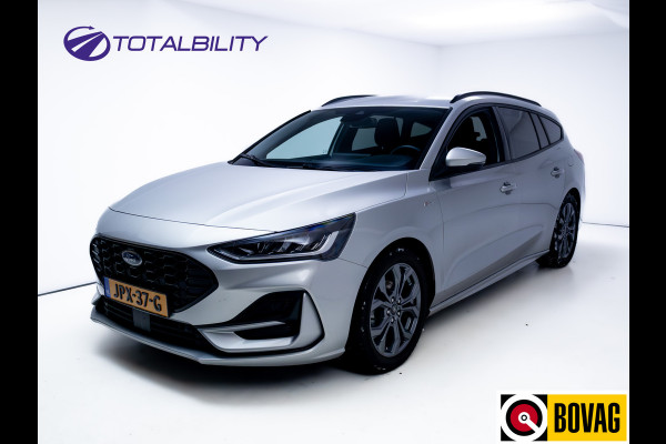 Ford FOCUS Wagon 1.0 EcoBoost Hybrid ST Line 126 PK | Stoel-, Stuur-, en voorruitverwarming | Privacy Glass | Audio Navigatie SYNC4, Cruise, Led, Lendesteun, Parkeerpilot, Parkeersensoren V+A