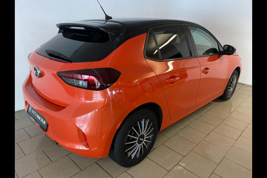 Opel Corsa 1.2 Edition AIRCO NAVI VIA APP CRUISE BLUETOOTH ZWART DAK VELGEN ELEK RAMEN CENT VERG ZEER NETTE AUTO