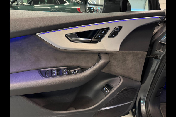 Audi Q7 55 TFSI e quattro 3X S-LINE RS-STOELEN BLACK-LINE PANO/LEDER/H-UP/B&O/360CAM/SFEERVERL/STOELVENTILATIE+M///