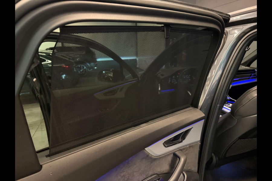 Audi Q7 55 TFSI e quattro 3X S-LINE RS-STOELEN BLACK-LINE PANO/LEDER/H-UP/B&O/360CAM/SFEERVERL/STOELVENTILATIE+M///