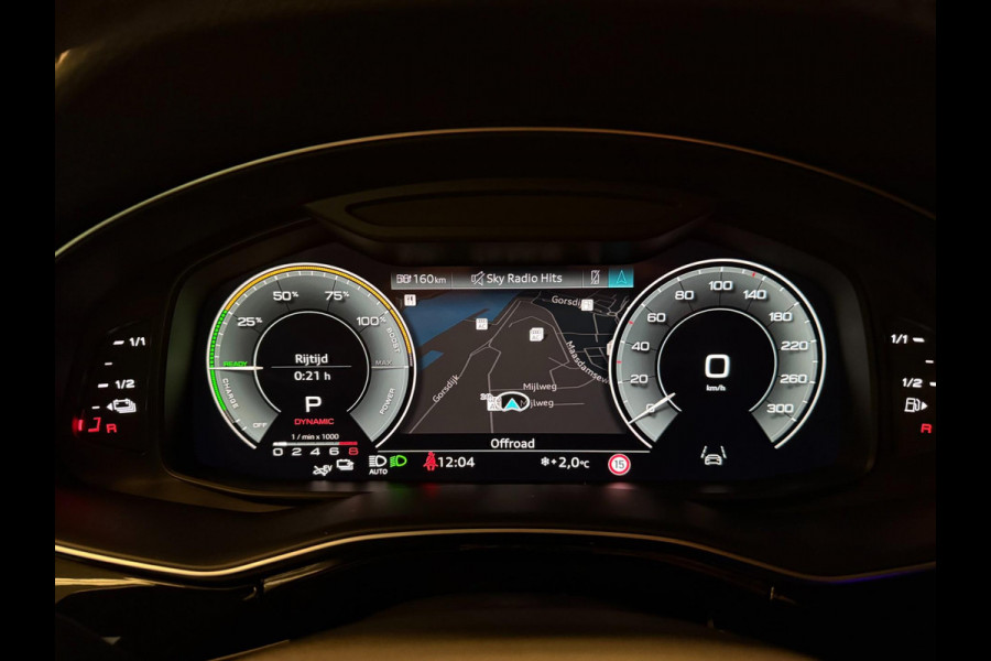 Audi Q7 55 TFSI e quattro 3X S-LINE RS-STOELEN BLACK-LINE PANO/LEDER/H-UP/B&O/360CAM/SFEERVERL/STOELVENTILATIE+M///