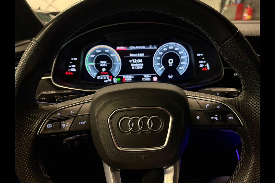 Audi Q7 55 TFSI e quattro 3X S-LINE RS-STOELEN BLACK-LINE PANO/LEDER/H-UP/B&O/360CAM/SFEERVERL/STOELVENTILATIE+M///