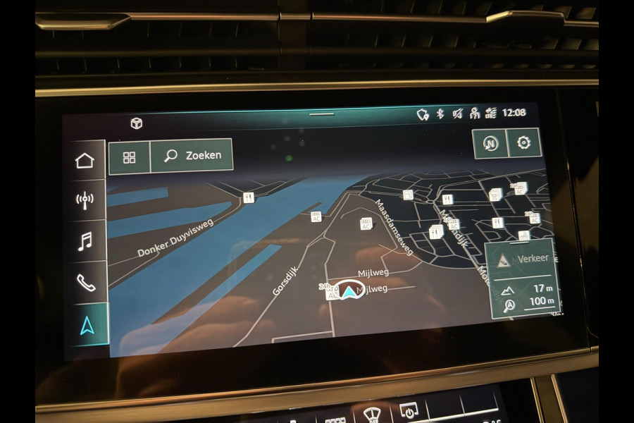 Audi Q7 55 TFSI e quattro 3X S-LINE RS-STOELEN BLACK-LINE PANO/LEDER/H-UP/B&O/360CAM/SFEERVERL/STOELVENTILATIE+M///