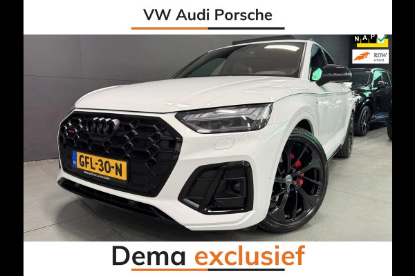 Audi Q5 55 TFSI e SQ5 367PK 3X S-LINE 21'' BLACK-LINE PANO/B&O/H-UP/LUCHTVERING/MASSAGE STOELEN/FULL-OPTION!!!