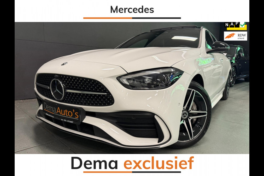 Mercedes-Benz C-Klasse Estate 300 e AMG Line PANO/BURMESTER/DAB/CAM/STOEL-M/SFEERVERL/V-COCKPIT///