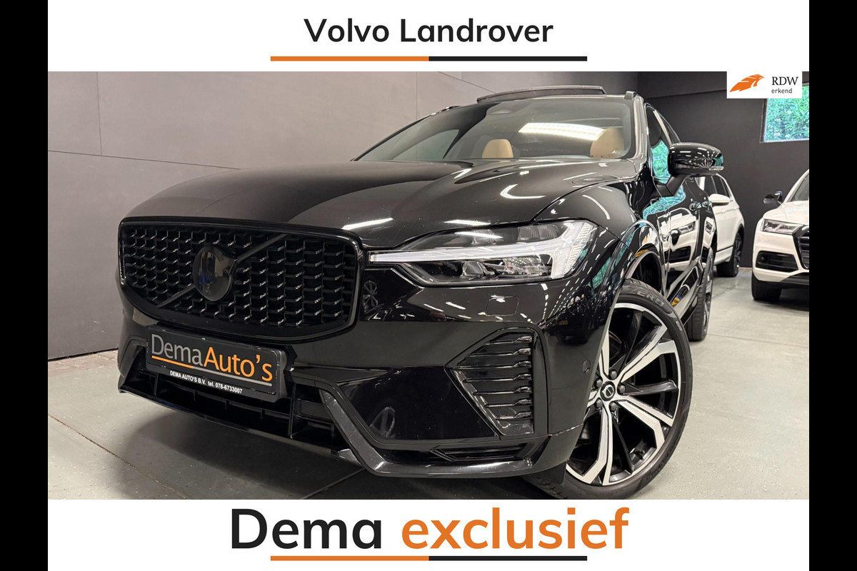 Volvo XC60 2.0 T8 Plug-in hybrid AWD 456PK BLACK-LINE R-DESIGN PANO/360CAM/H&K/STOEL-M/CARPLAY/