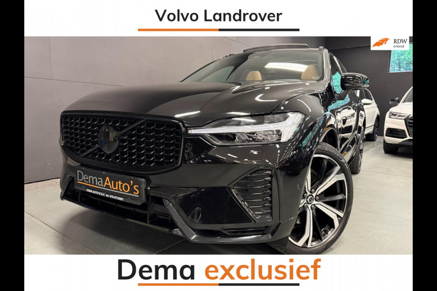 Volvo XC60 2.0 T8 Plug-in hybrid AWD 456PK BLACK-LINE R-DESIGN PANO/360CAM/H&K/STOEL-M/CARPLAY/