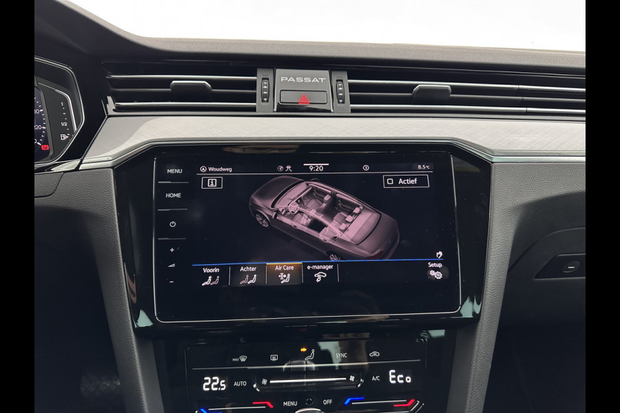 Volkswagen Passat 1.4 TSI PHEV GTE Business (INCL-BTW) Aut. *FULL-LED | DIGI-COCKPIT | ADAPTIVE-CRUISE | NAVI-FULLMAP | KEYLESS | DAB+ | COMFORT-SEATS | SHIFTPADDLES | PRIVACY-GLASS | PDC | CAMERA | CARPLAY | 17''ALU*