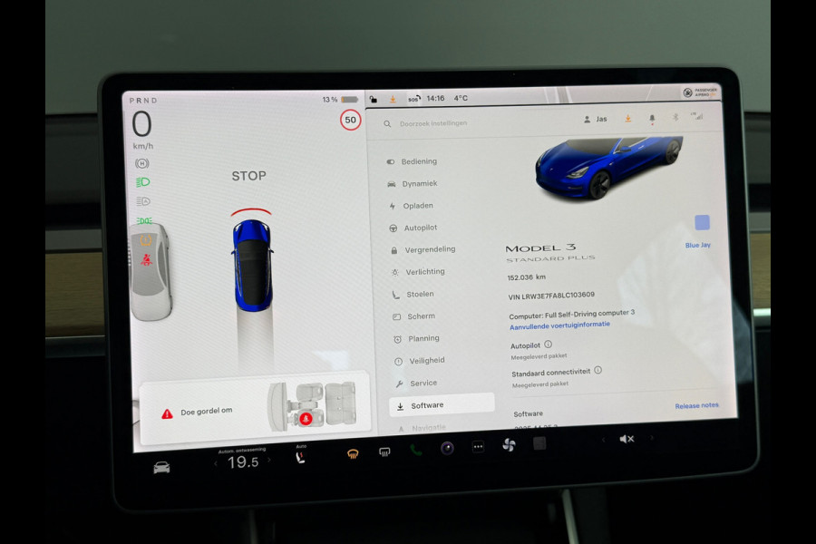 Tesla Model 3 Standard RWD Plus 60 kWh 92% SOH Autopilot