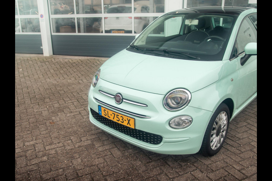 Fiat 500 1.2 Lounge | Panoramadak | Apple carplay/Android auto | Airco | Cruise Controle