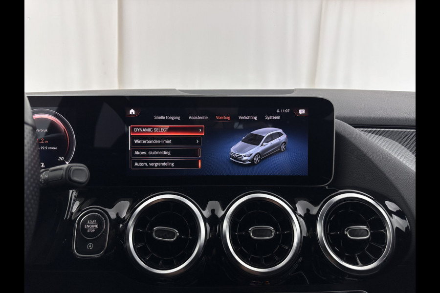 Mercedes-Benz B-Klasse 180 AMG-Line Business Solution (INCL-BTW) *LEATHER-MICROFIBRE | WIDESCREEN-COCKPIT | FULL-LED | BLINDSPOT | CAMERA | NAVI-FULLMAP | DAB+ | ECC | SHIFTPADDLES | CRUISE | HEATED-SPORTSEATS | TOWBAR | 18''ALU*