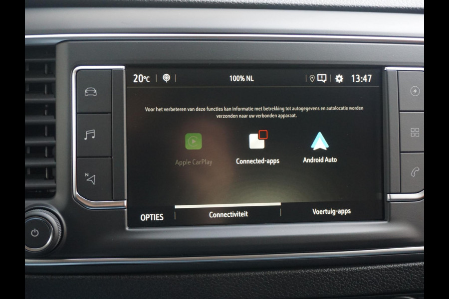 Opel Vivaro Electric L3 75 kWh | tot 8 jaar garantie | navigatie incl. Apple Carplay | airco | parkeersensoren | e-Call pakket | 3-zitplaatsen | rijklaarprijs